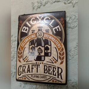 Bicycle Craft Beer Playing Cards - Black and Brown